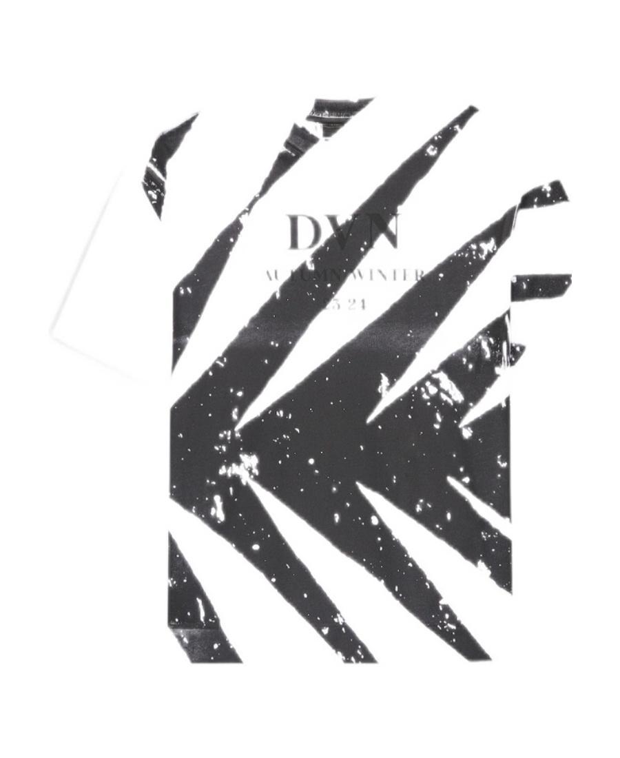 DRIES VAN NOTEN Logo Printed Crewneck T-shirt In Black Product Image