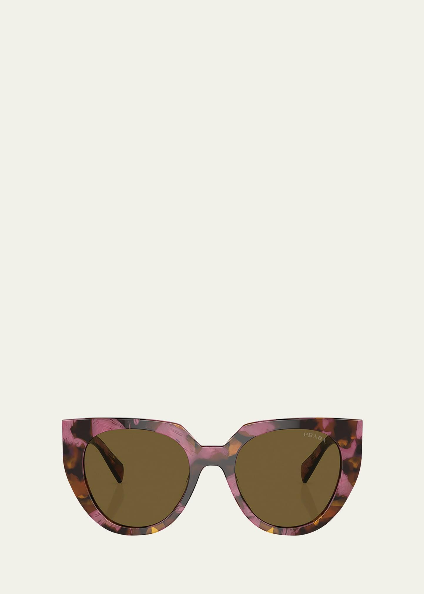 Prada Womens PR 14WS 52mm Tortoise Cat Eye Sunglasses Product Image