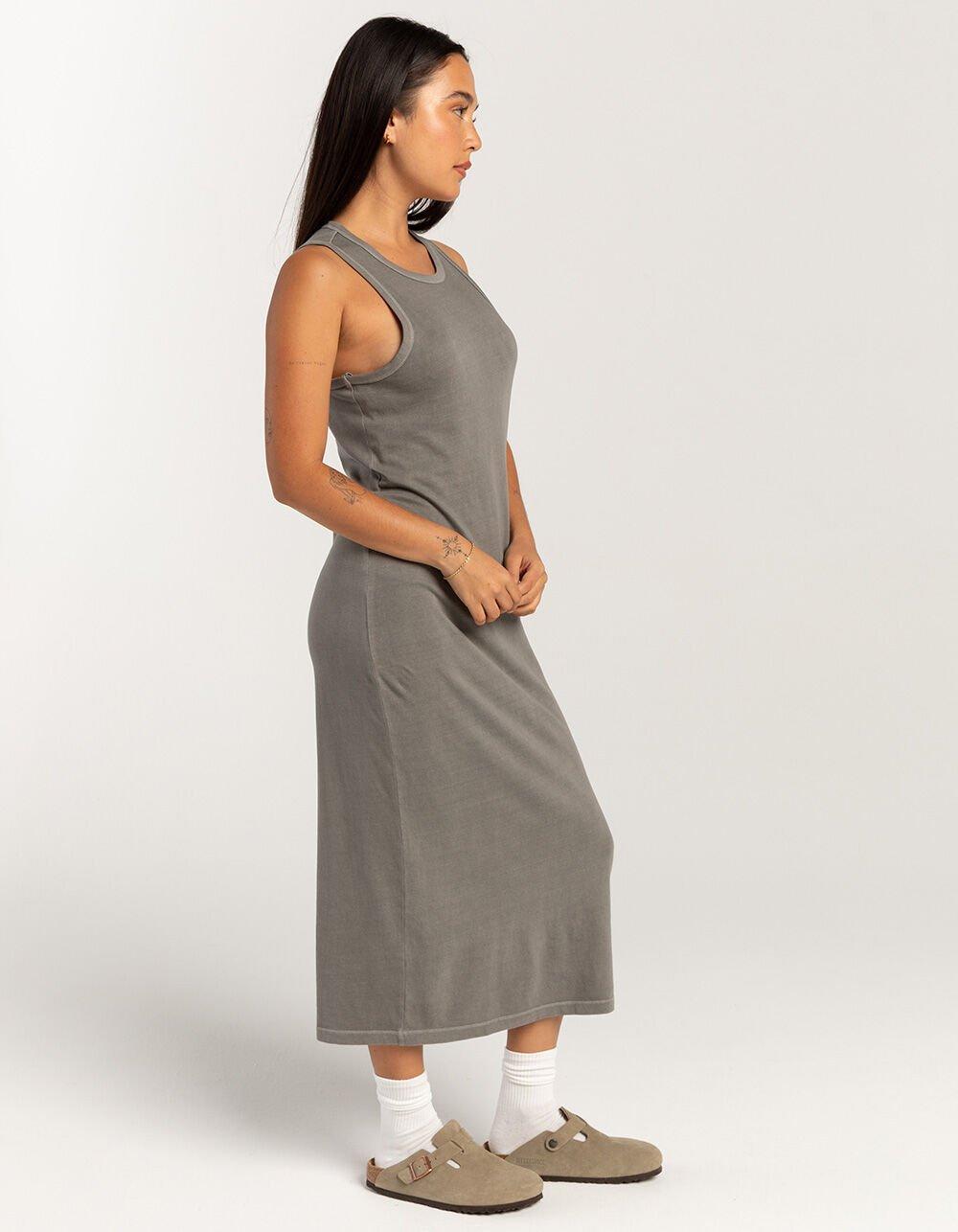 BRIXTON Carefree Womens Midi Dress - OFF-BLACK Product Image