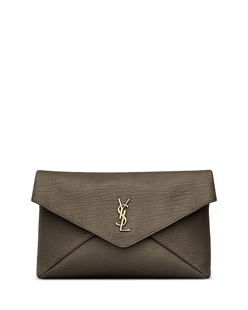 Womens Cassandre Large Envelope Pouch in Lambskin Product Image