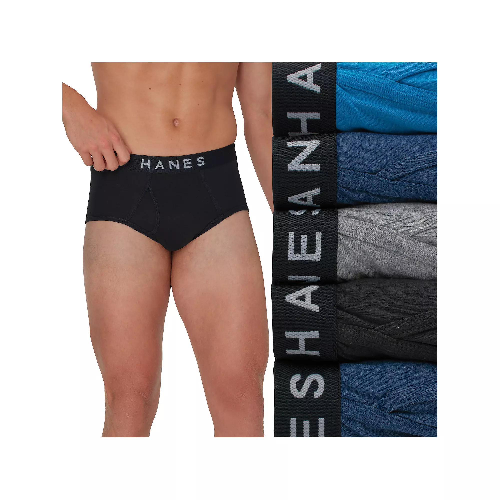 Hanes Ultimate 5-Pack Men's ComfortBlend Brief Underwear, Size: Small, Assorted Product Image