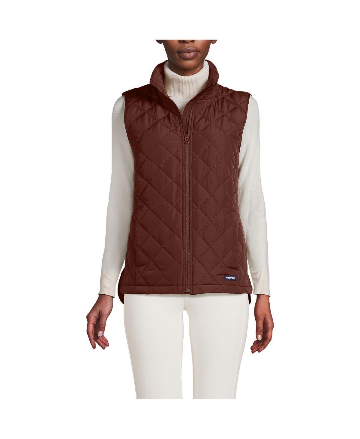 Women's Lands' End Insulated Vest, Size: XL, Subtle Blue Product Image