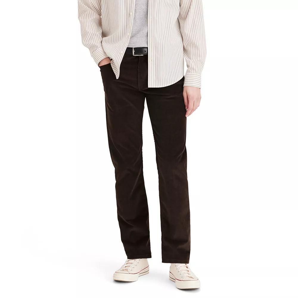 Men's Dockers® All Seasons Tech Corduroy Jean Cut Straight Fit Pants, Size: 38X30, Mole Product Image
