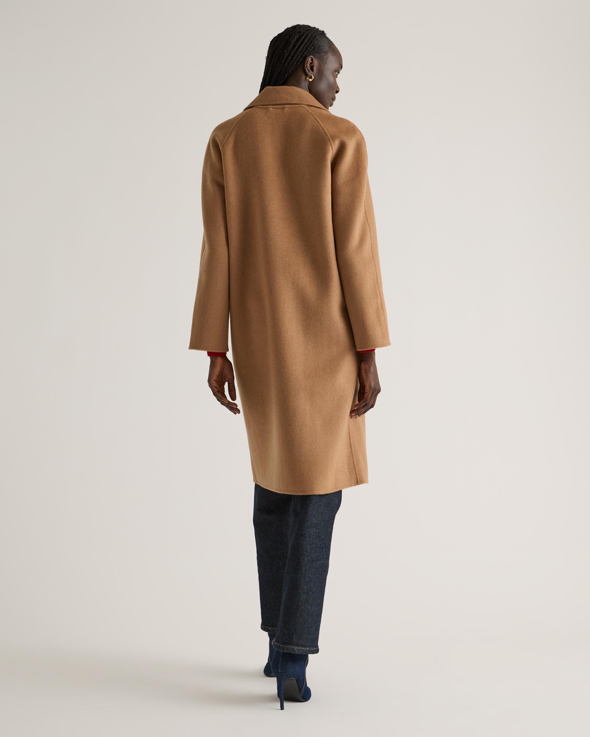 Quince | Women's Double-Faced Merino Wool Notched Lapel Coat Size XS Product Image