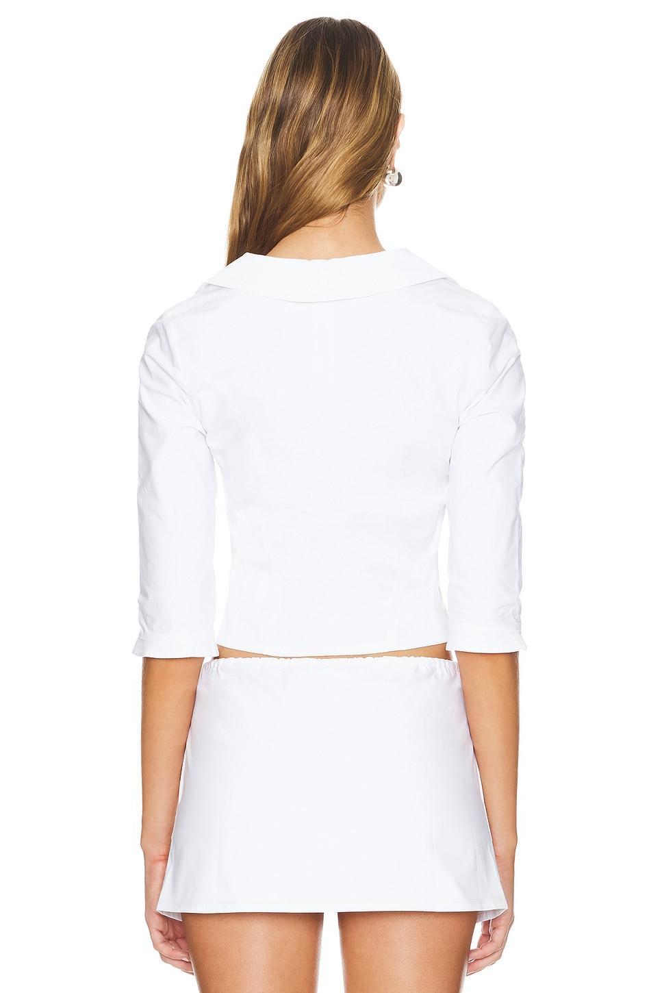 Lovers and Friends Pacey Top in White Product Image
