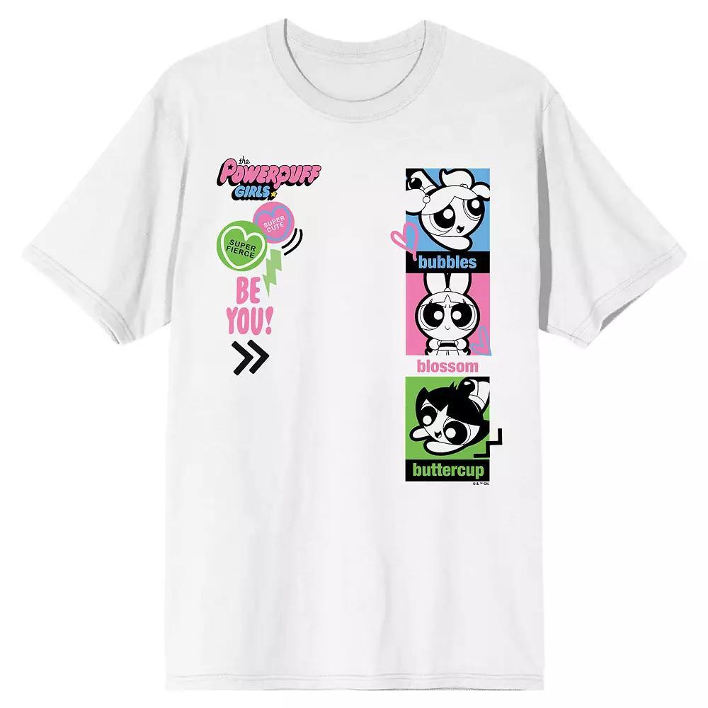 Juniors' Powerpuff Girls Graphic Tee, Women's, Size: XL, White Product Image