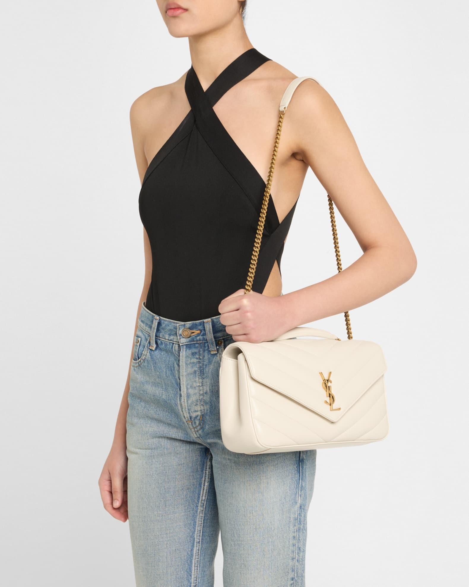 Loulou Medium YSL Chain Shoulder Bag in Quilted Leather Product Image