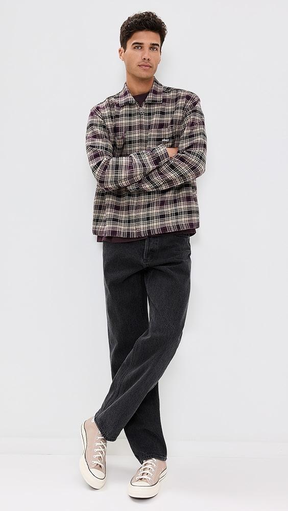 Obey Alton Zip Shirt Jacket | Shopbop Product Image