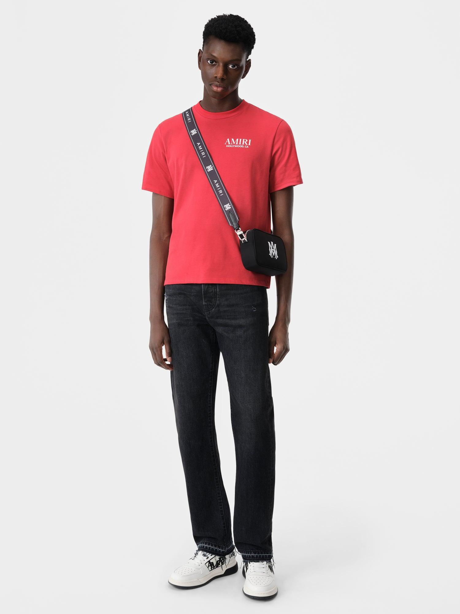 BONES STACKED TEE - Red Male Product Image