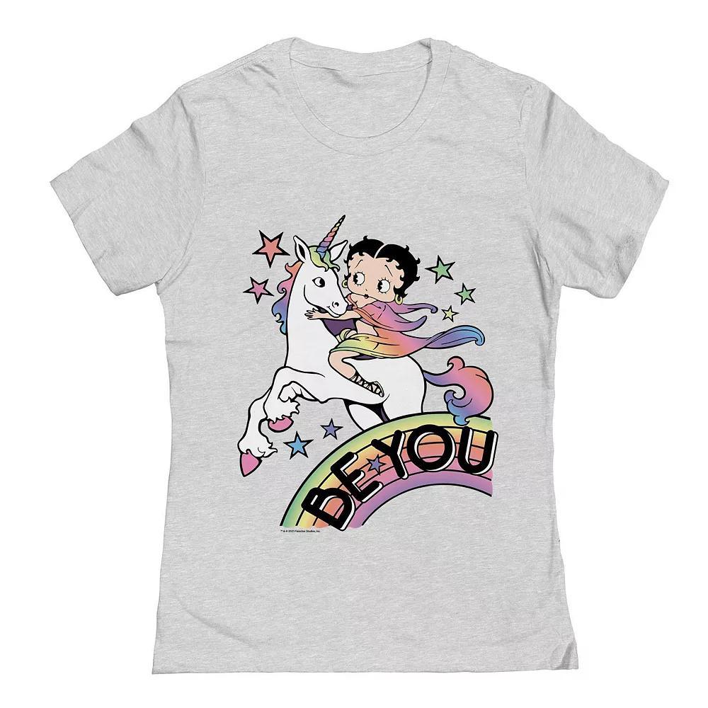 Junior's Grayson Threads The Label Be You Pride Pride Graphic Tee, Women's, Size: Medium, Grey Gray Product Image