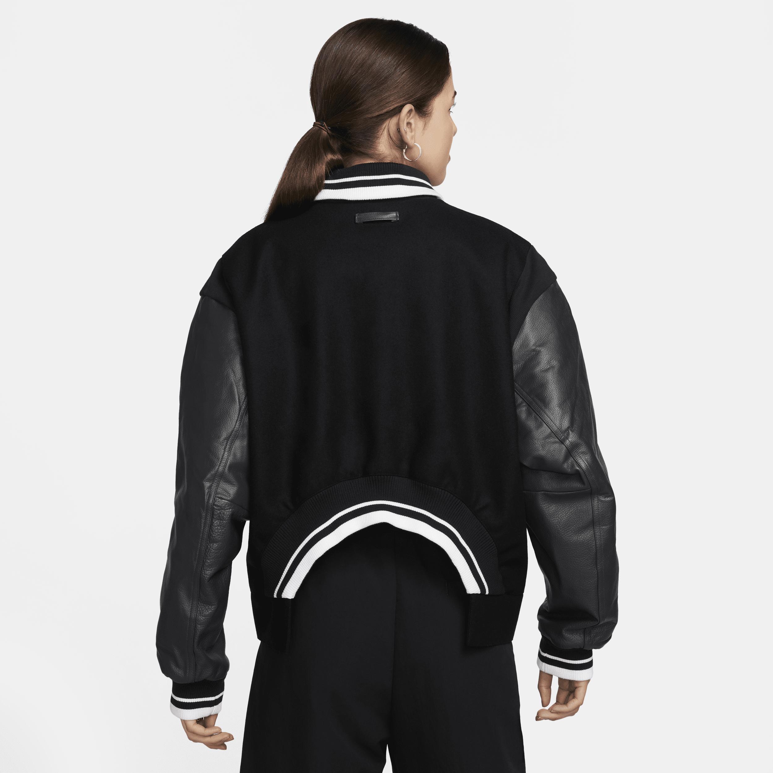 Nike Sportswear Women's Oversized Wool Destroyer Jacket Product Image