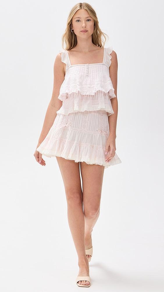 LoveShackFancy Trevina Skirt | Shopbop Product Image