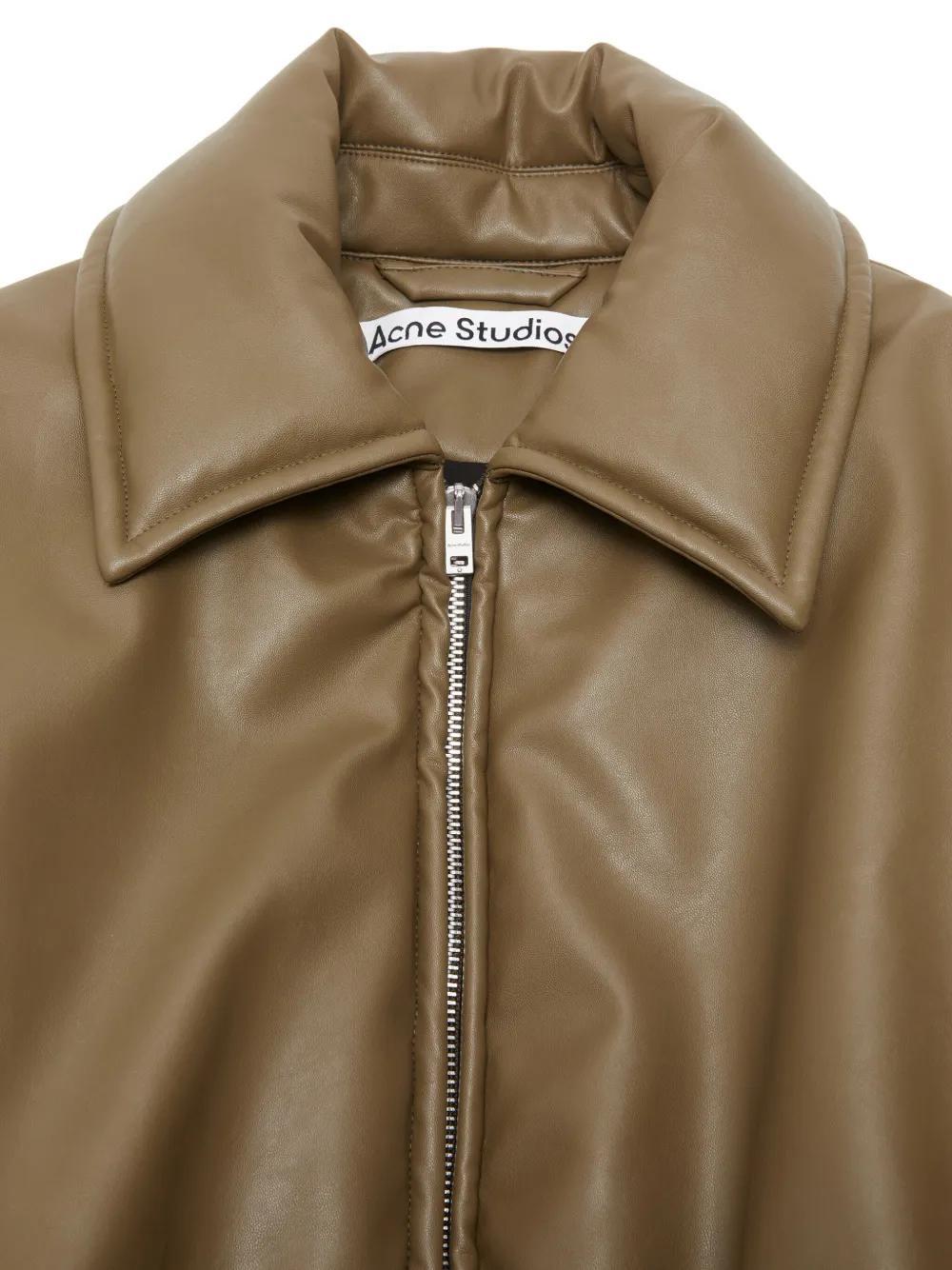 coated bomber jacket Product Image