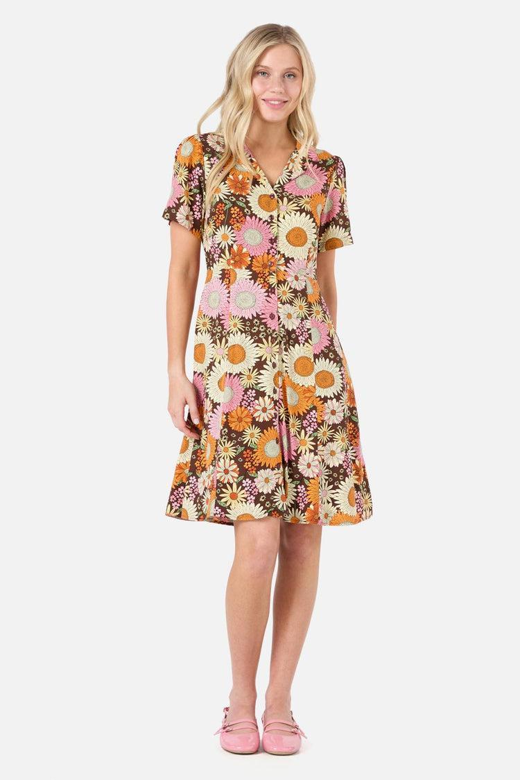 Viva Floral Shirt Dress Product Image