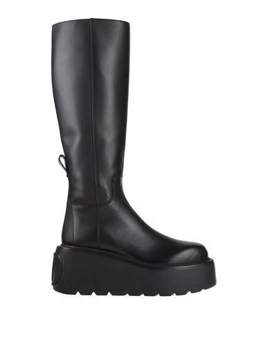 VALENTINO GARAVANI Woman Boot Black Size 11 Leather Product Image