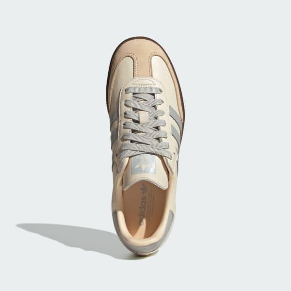 adidas Samba OG Sneaker in Cream White/silver/Sand at Nordstrom, Size 10.5 Women's Product Image