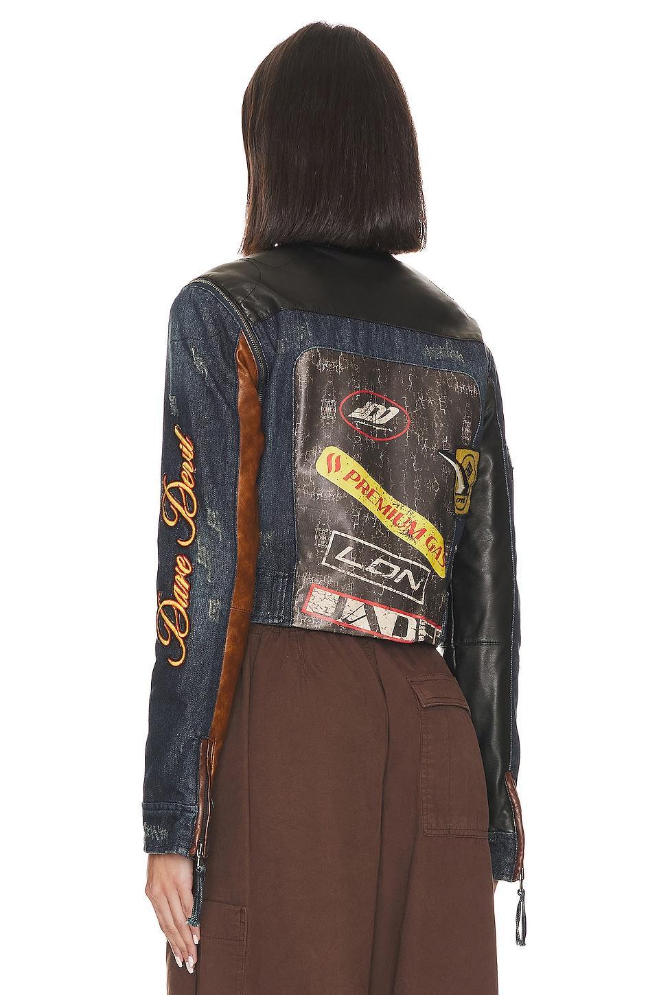 Daytona Zip Off Sleeve Moto Jacket Jaded London Product Image