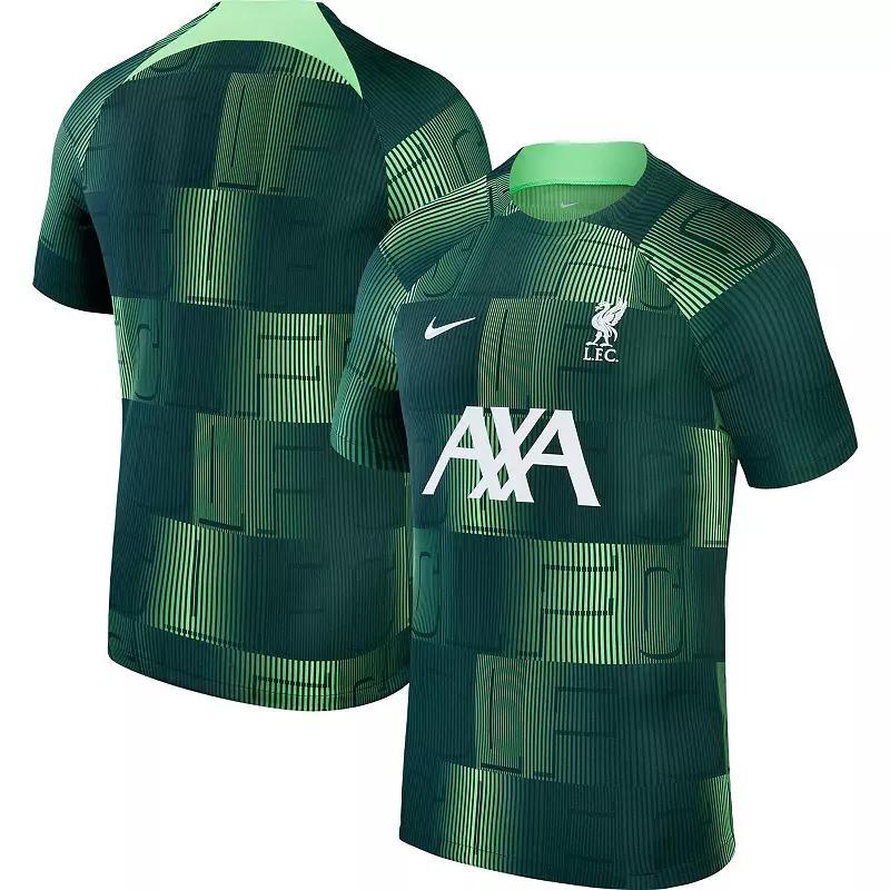 Men's Nike Green Liverpool 2023/24 Academy Pro Pre-Match Top, Size: Large, Lvp Green Product Image