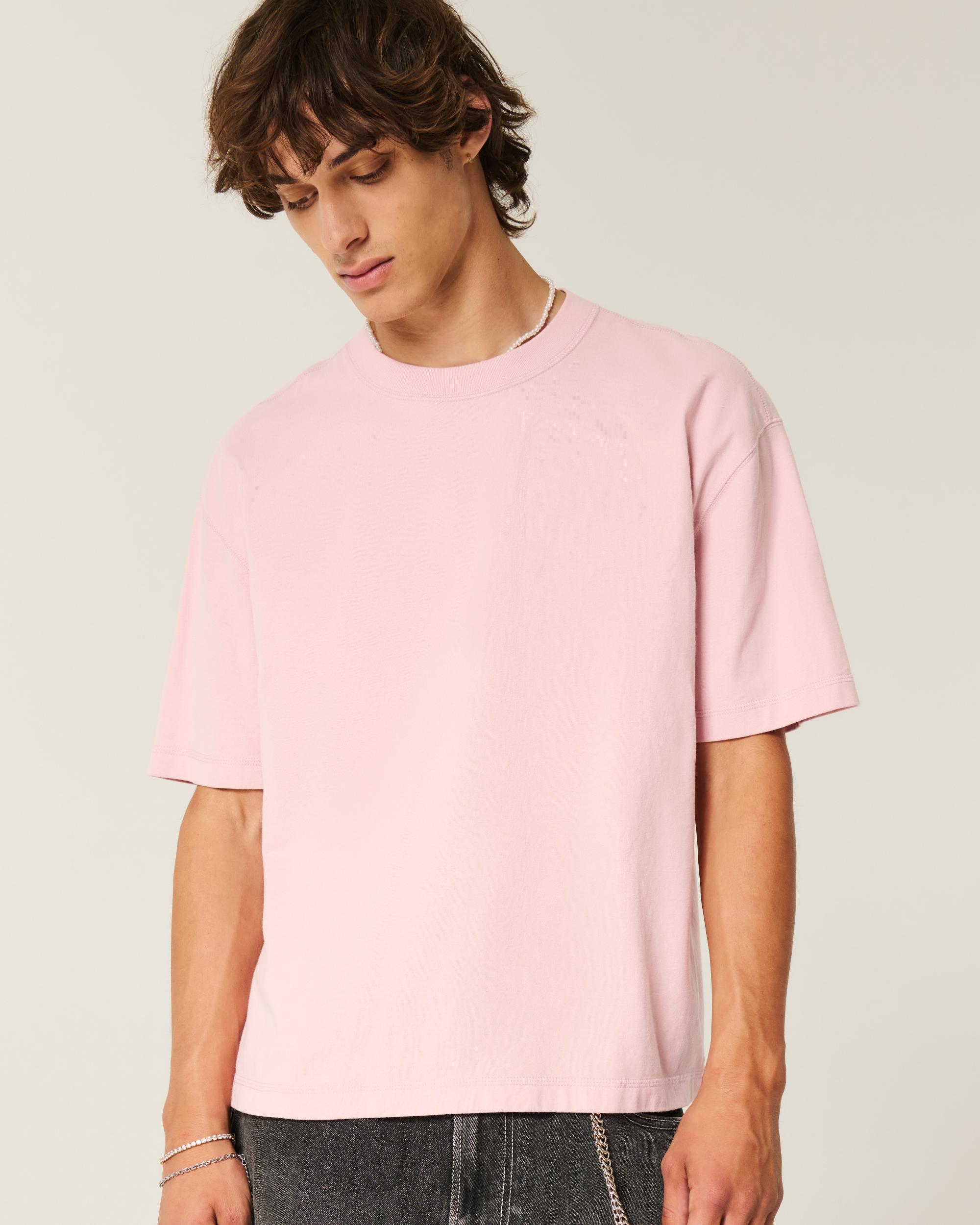 Boxy Heavyweight Crop Crew T-Shirt Product Image