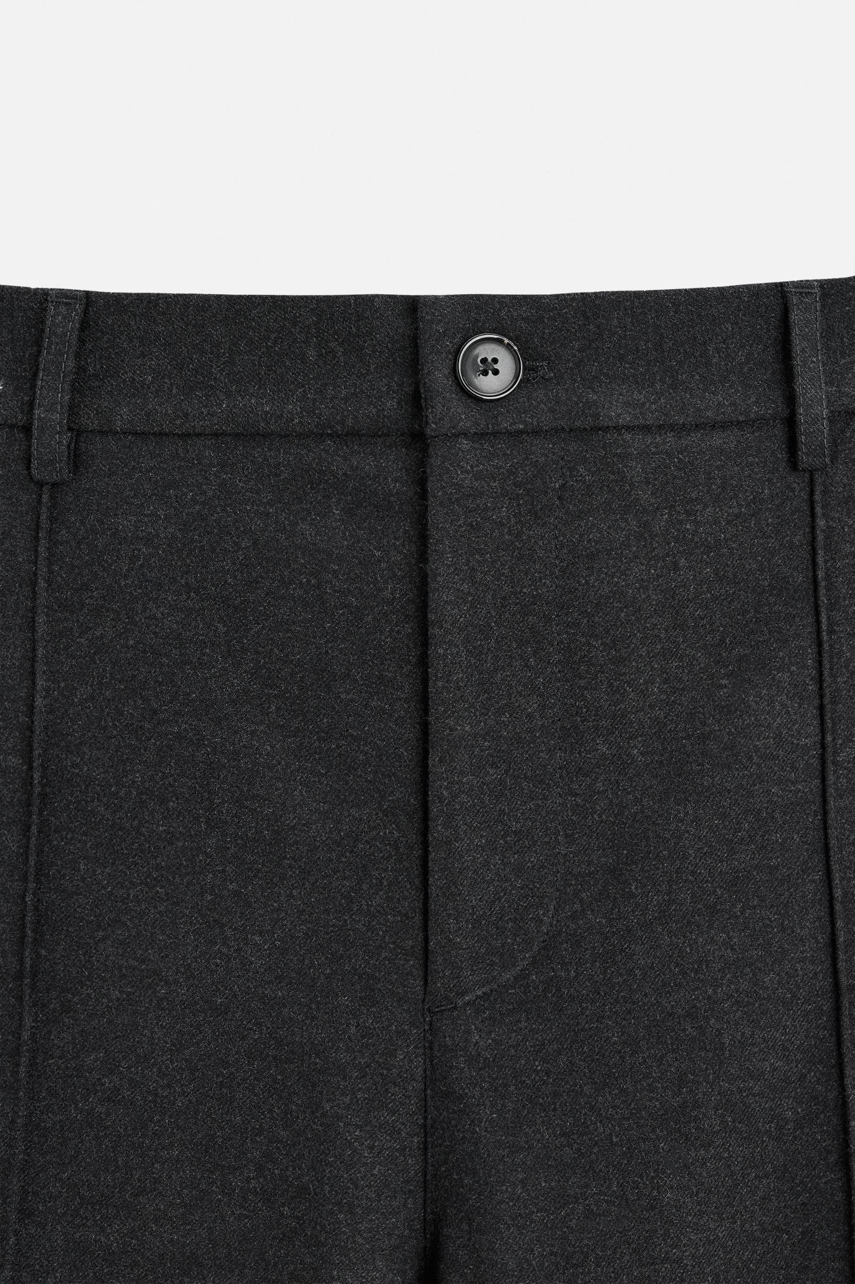 RELAXED FIT SEAMED PANTS Product Image