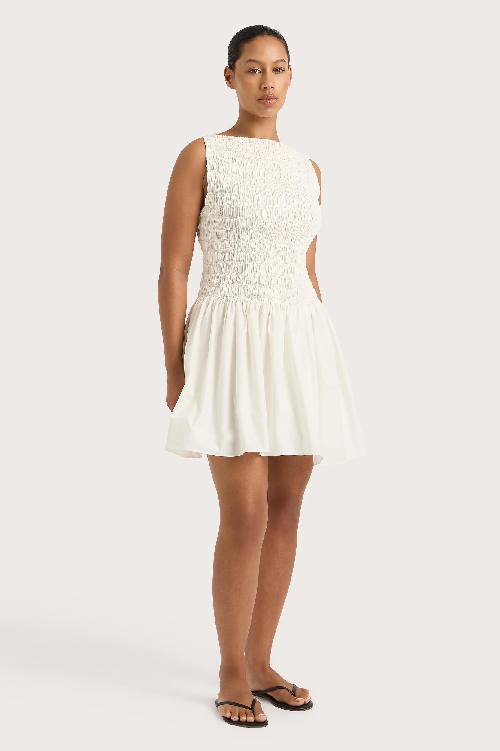 Jane Mini Skirt White - Final Sale Product Image