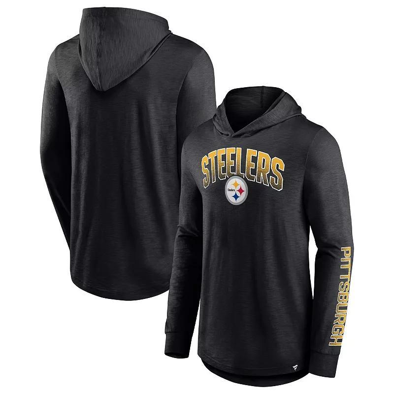 Men's Fanatics Branded Navy Denver Broncos Front Runner Pullover Hoodie, Size: Medium, Blue Product Image