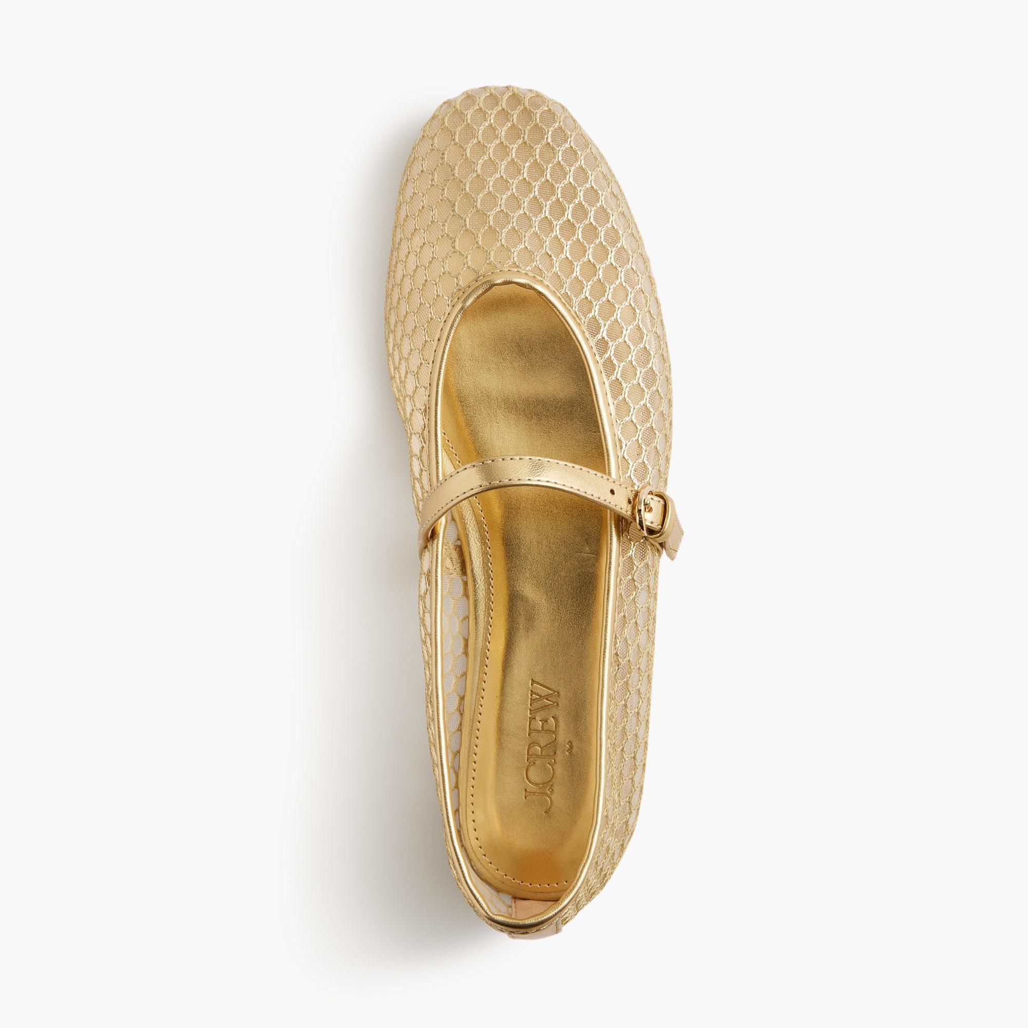 Mesh Mary Jane flats Product Image