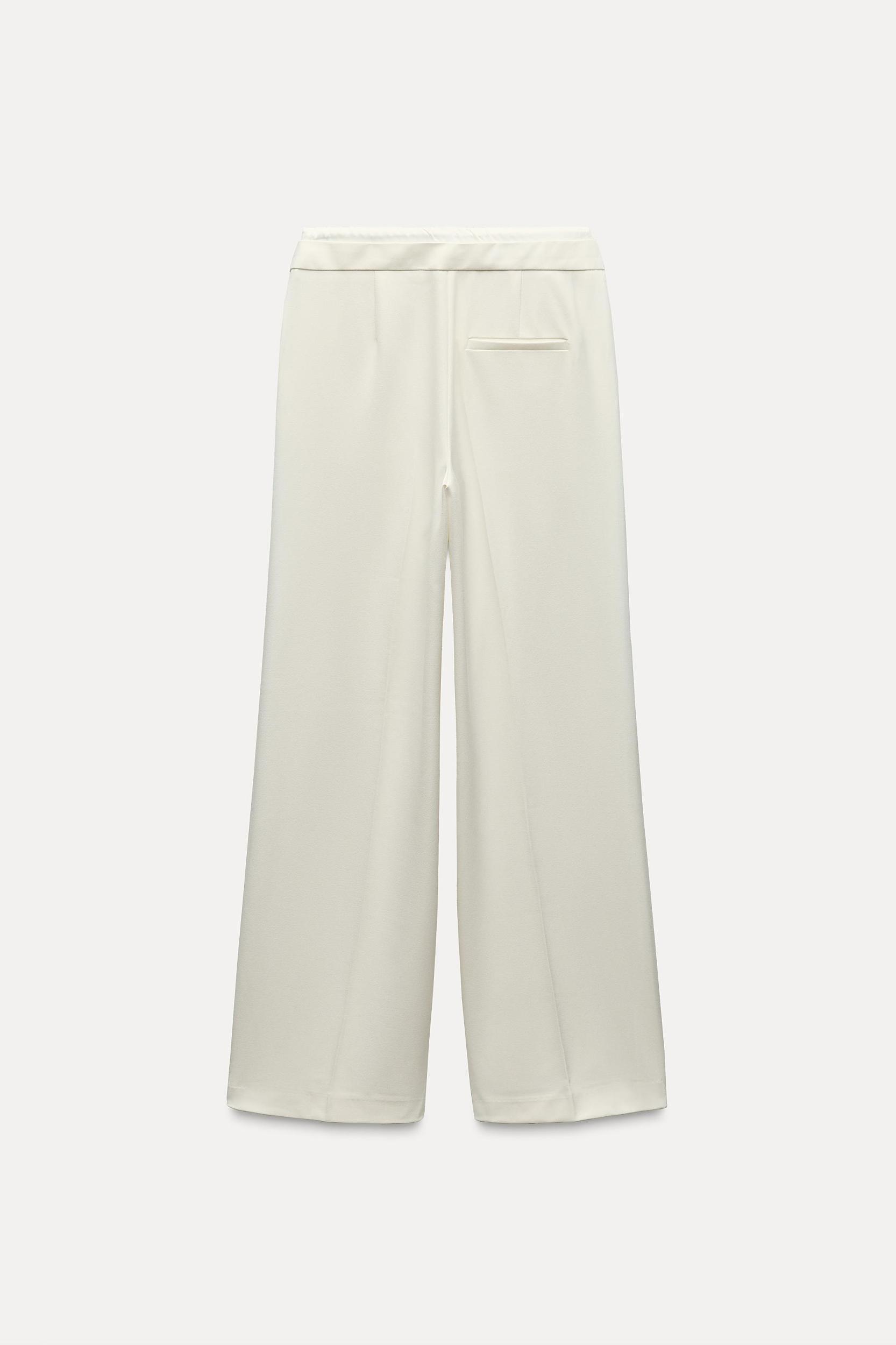 DOUBLE WAIST WIDE LEG PANTS Product Image