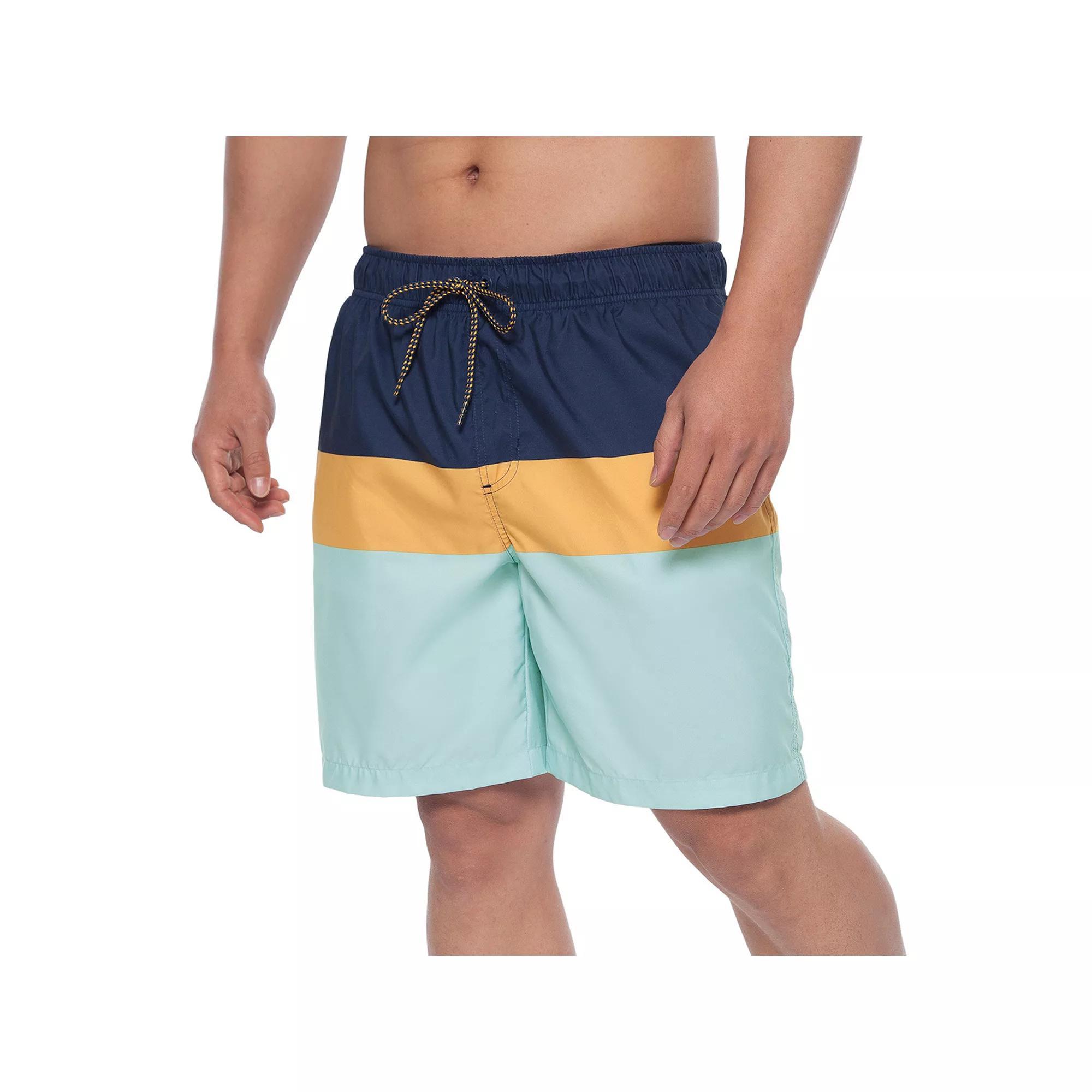 Mens Rokka&Rolla 8-in. Mesh Lined UPF 50+ Swim Trunks Product Image