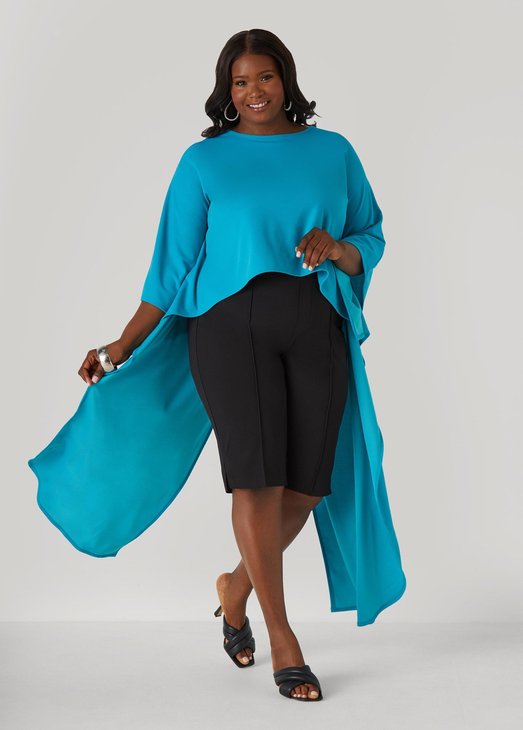 Split Back Hi Low Duster Top Product Image