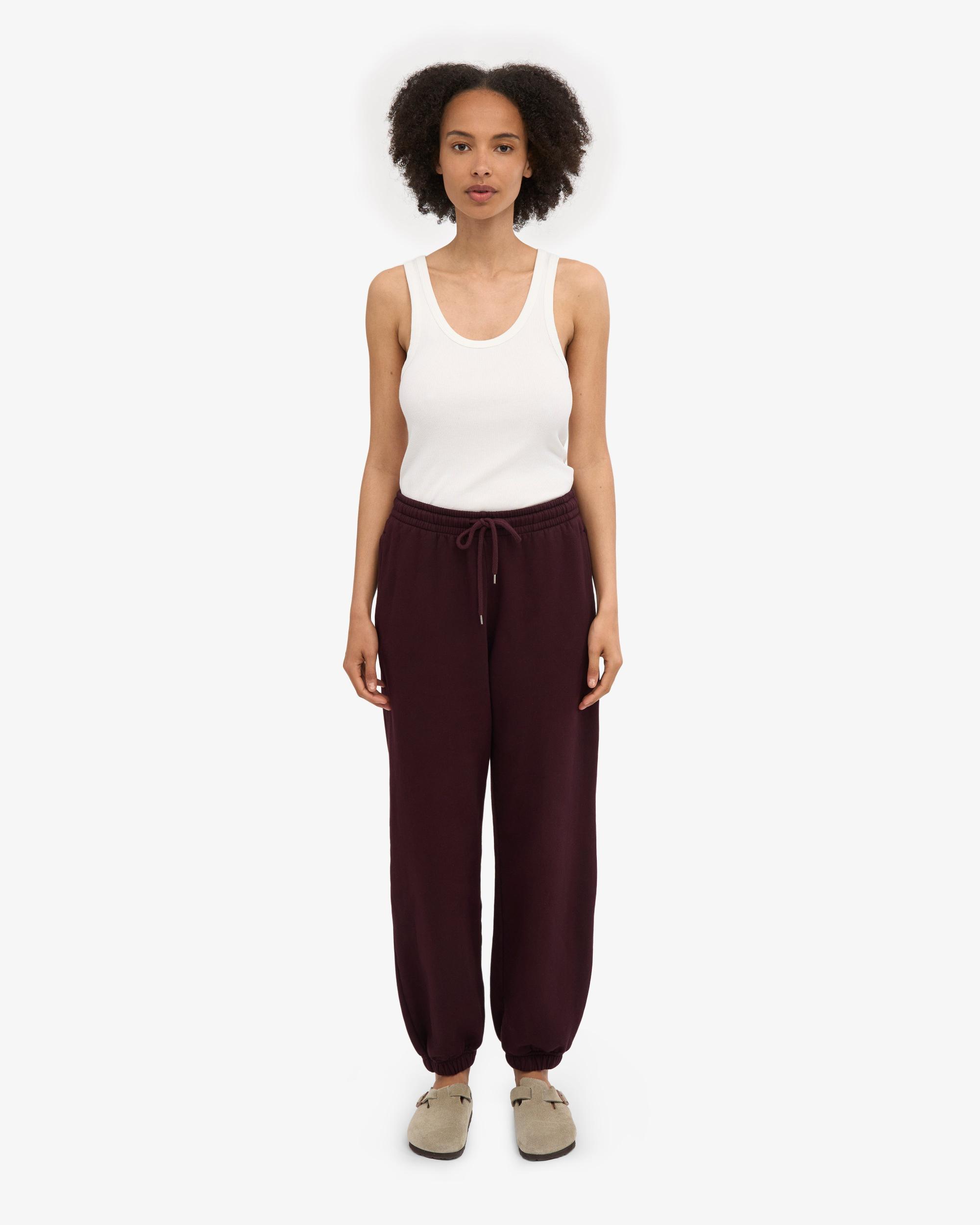 Organic Relaxed Sweatpants - Emerald Green Product Image