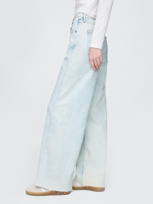 High Rise Stride Wide-Leg Jeans Product Image