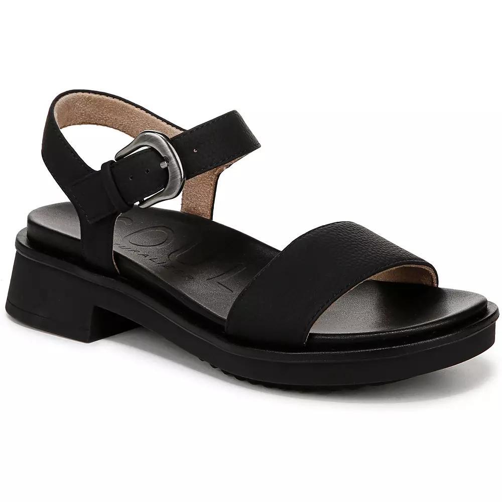 SOUL Naturalizer Emma Women's Strappy Sandals, Size: 9, Black Product Image