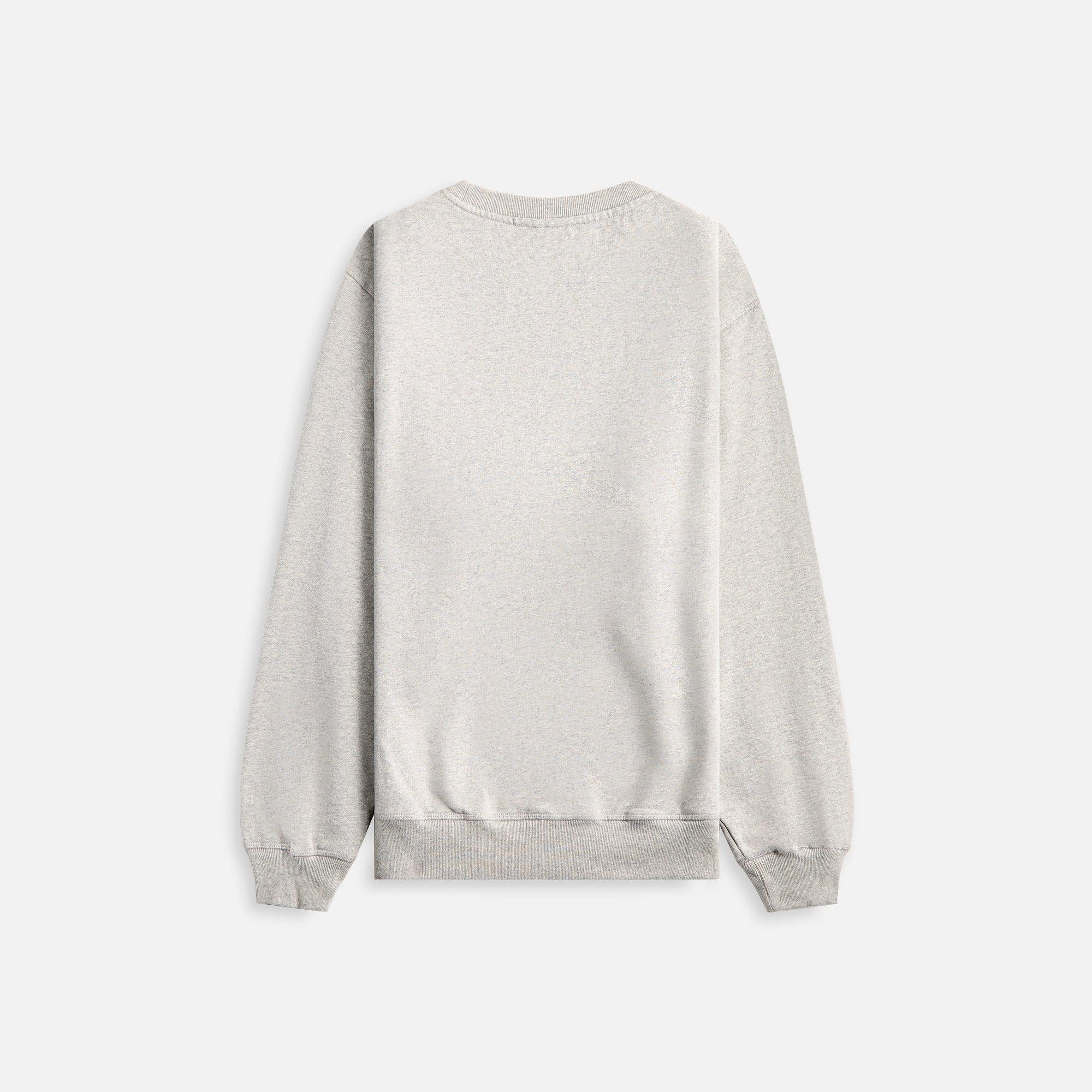 by Parra Rounded Par Crew Neck Sweatshirt - Heather Grey Male Product Image