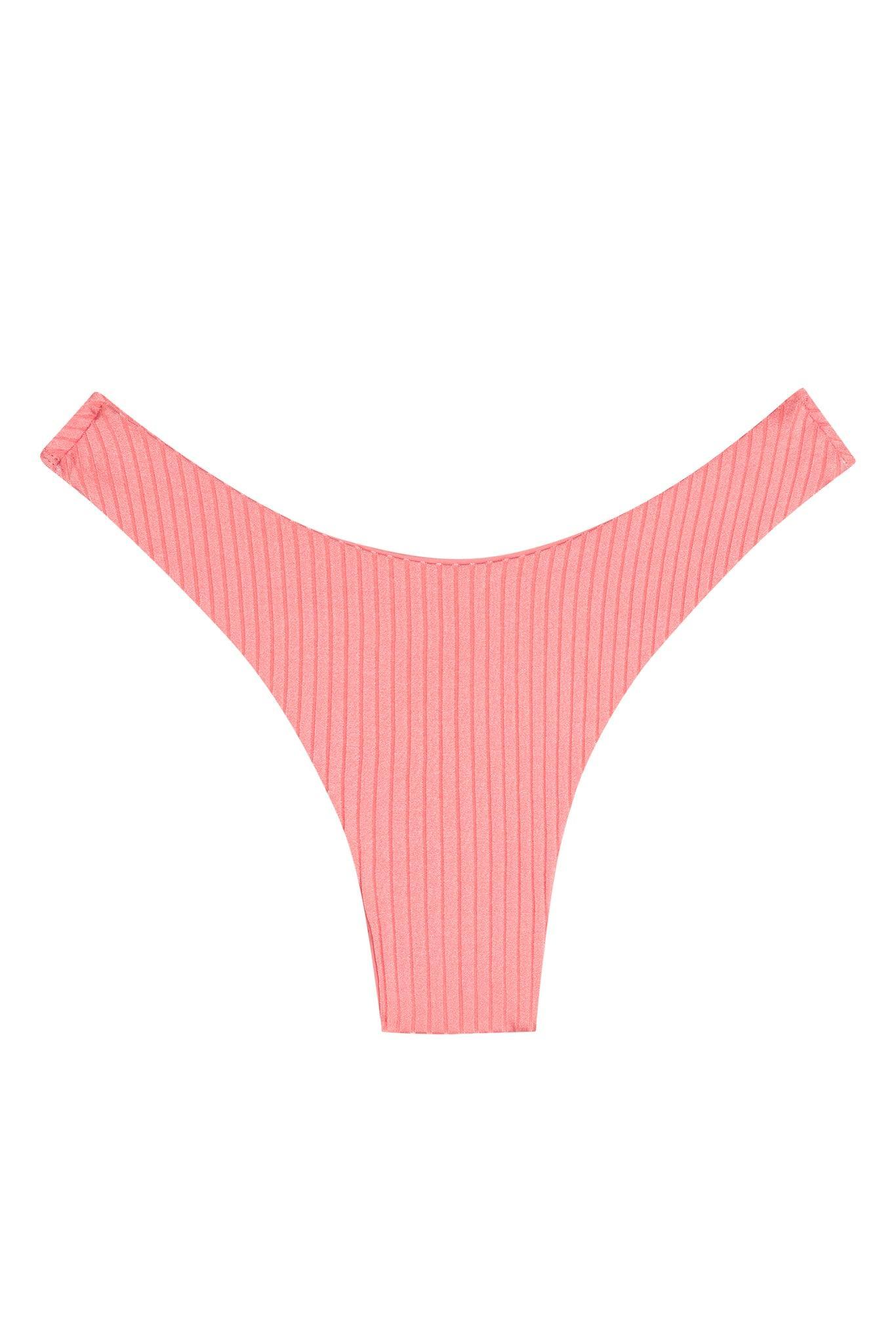 St. Martinique Bandeau - Guava Wide Rib Product Image