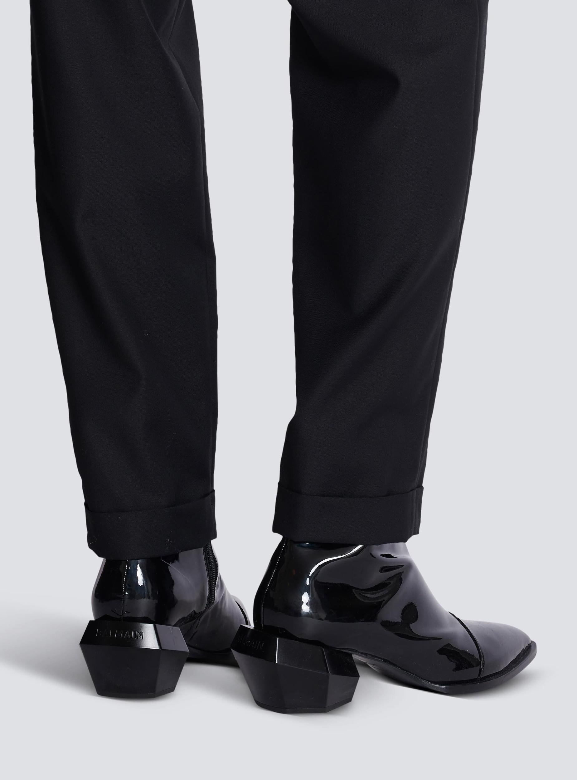 Billy patent leather ankle boots Product Image