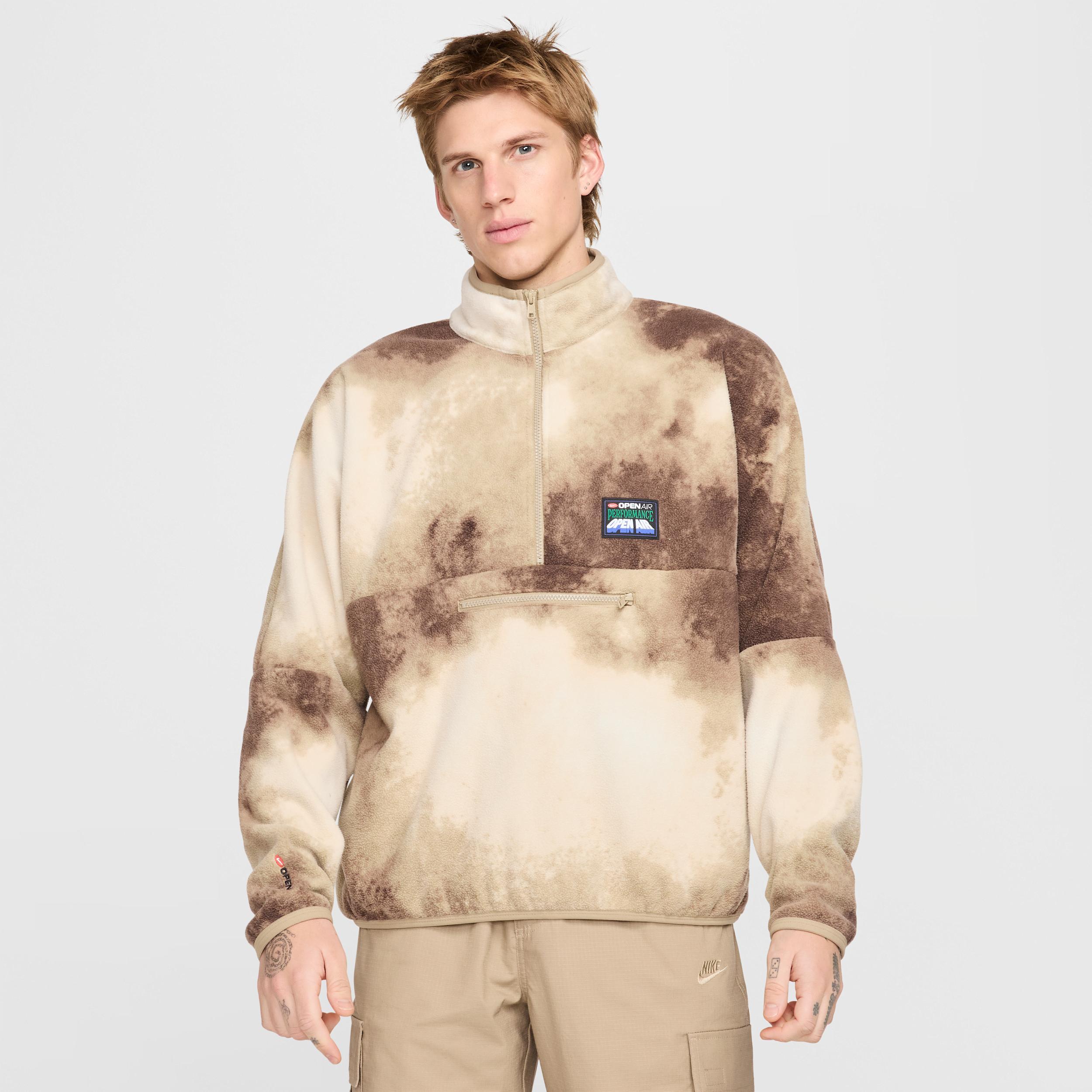 Nike Men's Club 1/2-Zip Pullover Long-Sleeve Top Product Image