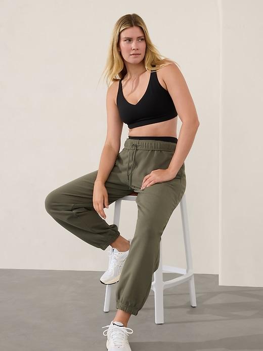 Forever Fleece High Rise Piping Jogger Product Image