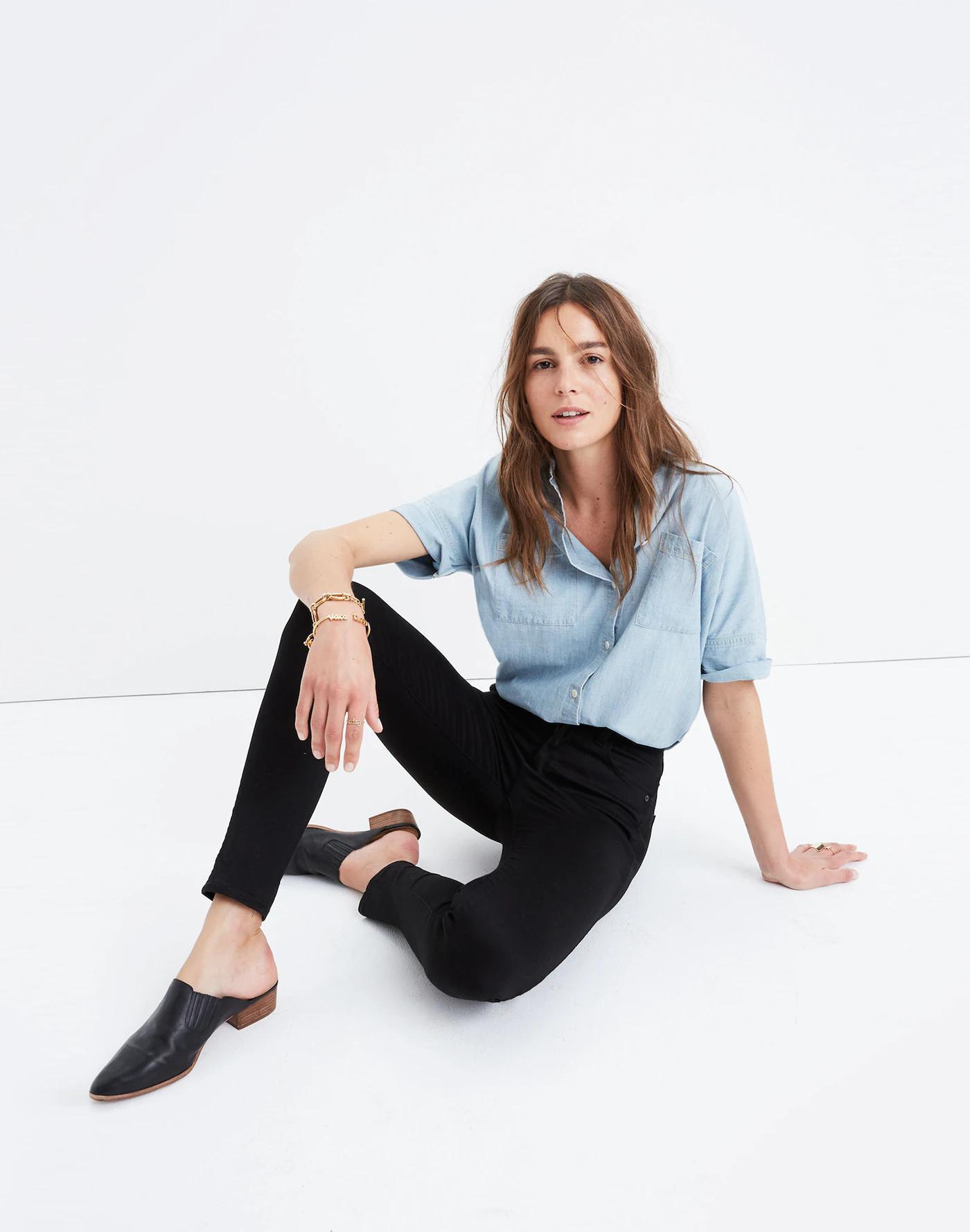 Tall 10" High-Rise Skinny Jeans in Carbondale Wash Product Image