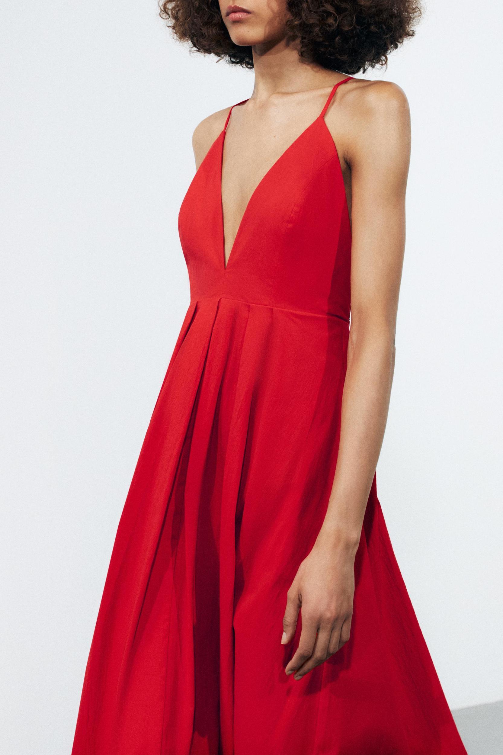 OPEN BACK DRESS ZW COLLECTION Product Image