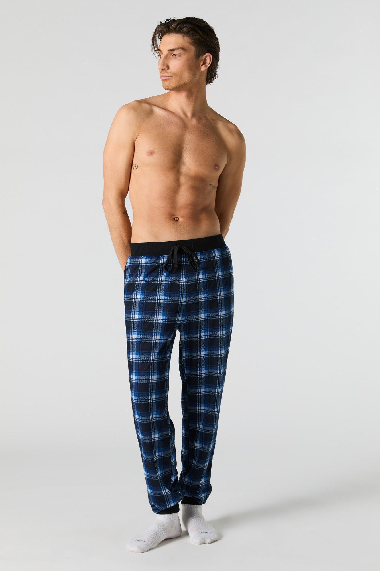 Plaid Pajama Jogger Male Product Image