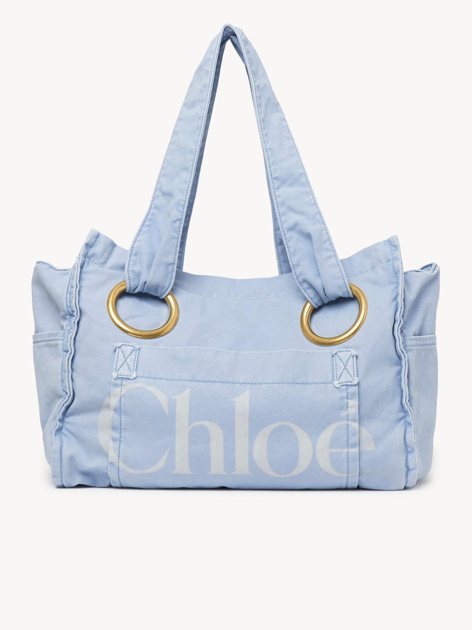 Chloé Plage tote bag in cotton Product Image