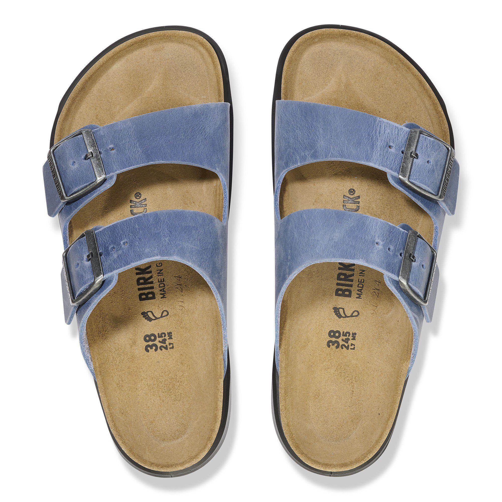 Arizona Crosstown Women Oiled Leather Elemental Blue Product Image