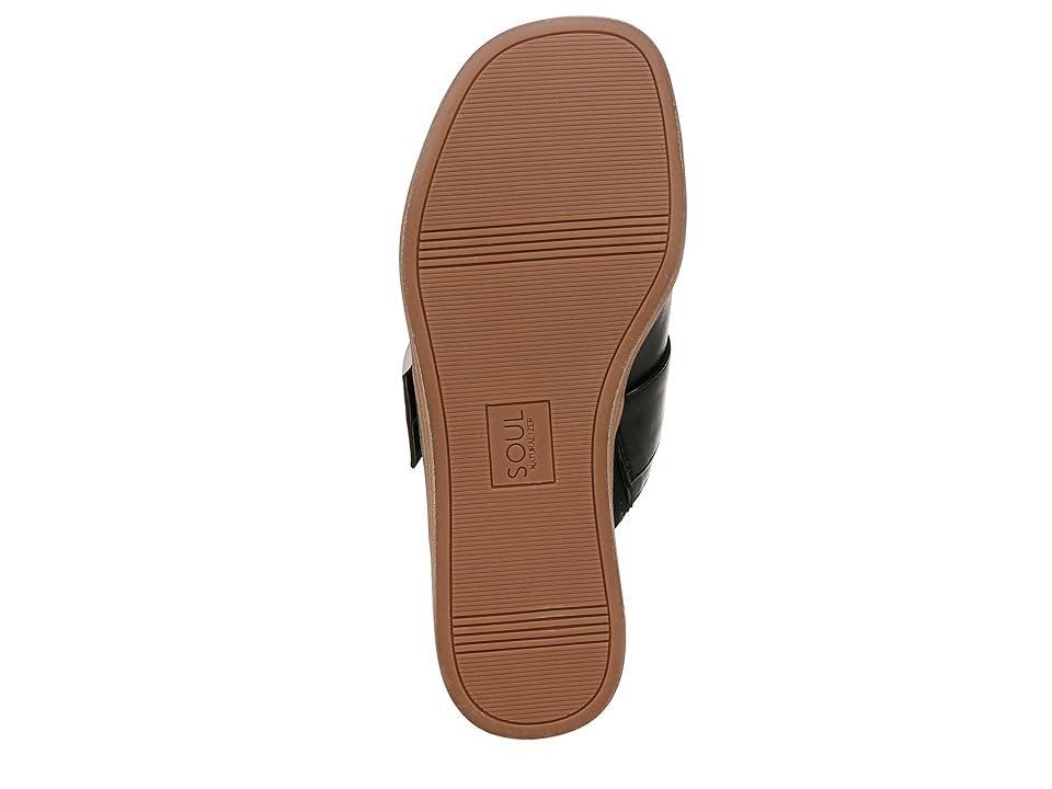 SOUL Naturalizer Joanie Women's Thong Sandals, Size: 6.5, Black Product Image
