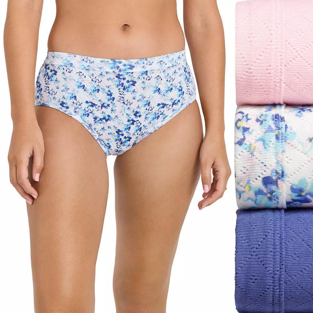 Womens Jockey 3-pk. Elance Breathe Hipster Panty Set 1540 Product Image