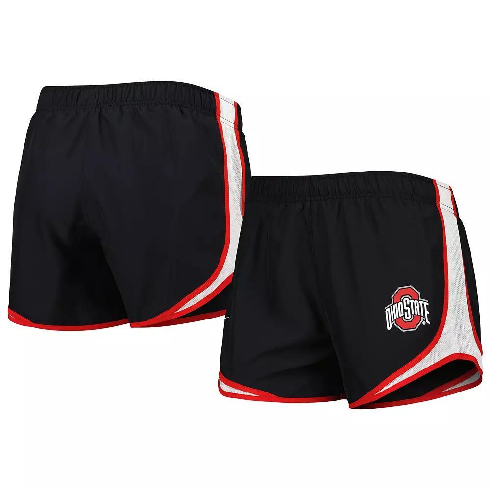 Women's Nike Black Ohio State Buckeyes Tempo Performance Shorts, Size: Small Product Image
