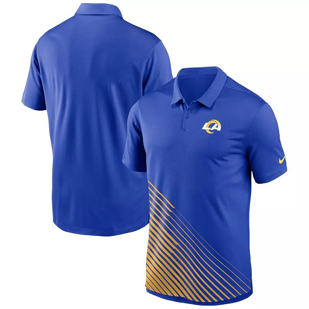 Men's Nike  Royal Los Angeles Rams Vapor Performance Polo, Size: 3XL, Blue Product Image