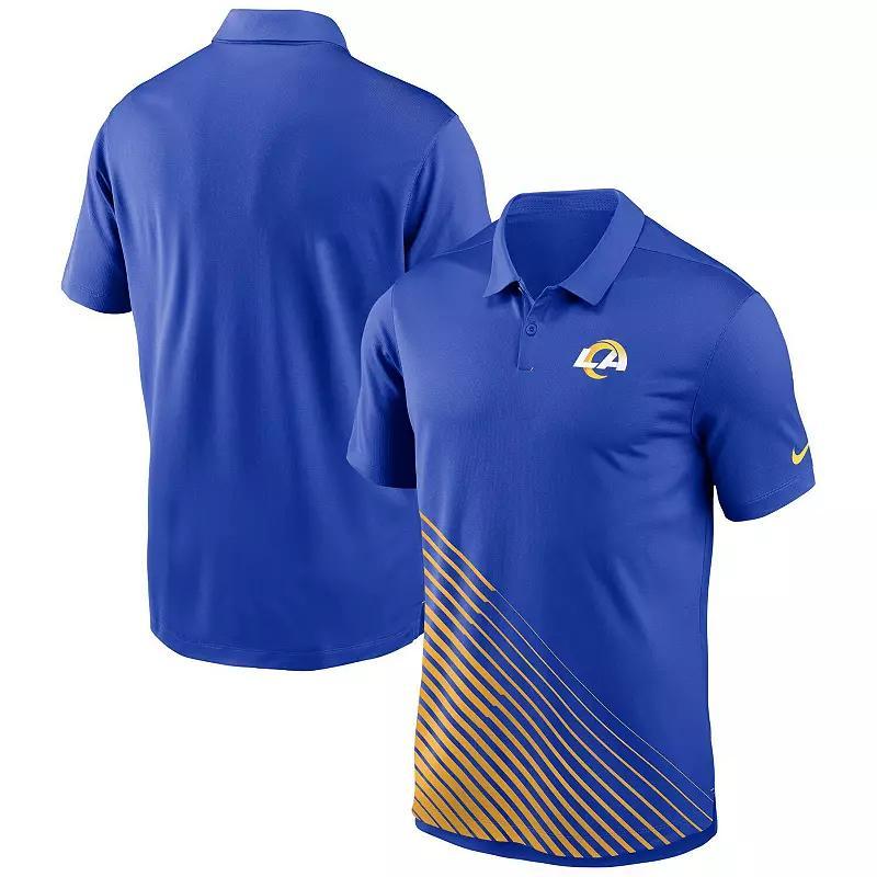 Men's Nike  Royal Los Angeles Rams Vapor Performance Polo, Size: 3XL, Blue Product Image