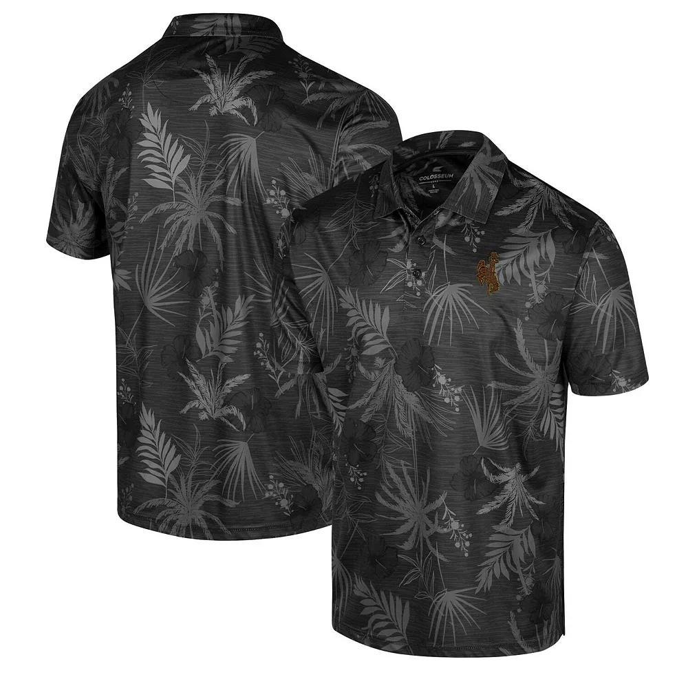 Men's Colosseum Black Boston College Eagles Palms Polo, Size: XXL Product Image