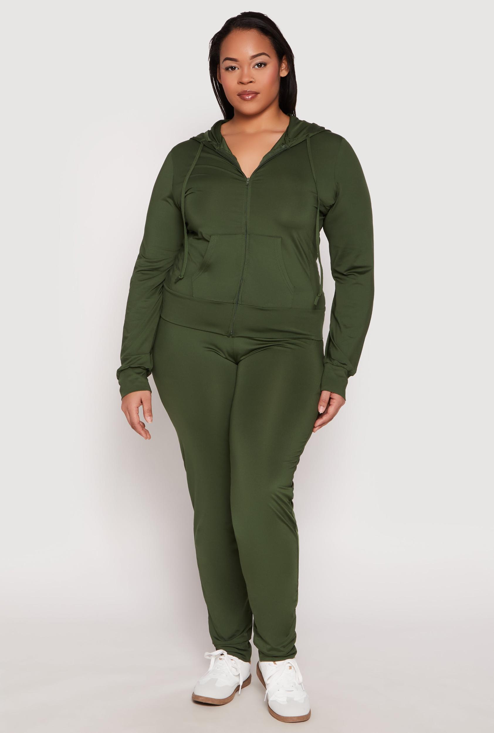 Womens Plus Size Daisy Drawstring Waist Joggers Product Image